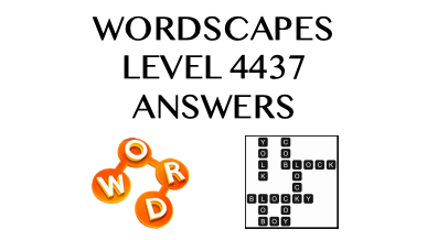Wordscapes Level 4437 Answers