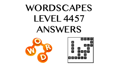 Wordscapes Level 4457 Answers