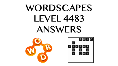 Wordscapes Level 4483 Answers