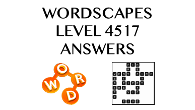 Wordscapes Level 4517 Answers