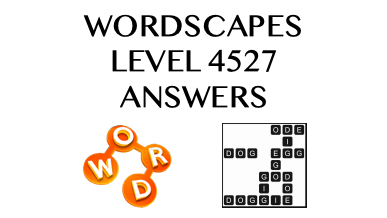 Wordscapes Level 4527 Answers