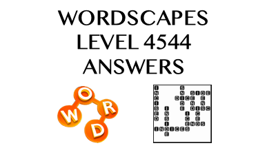 Wordscapes Level 4544 Answers