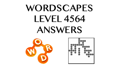 Wordscapes Level 4564 Answers