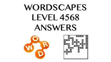 Wordscapes Level 4568 Answers