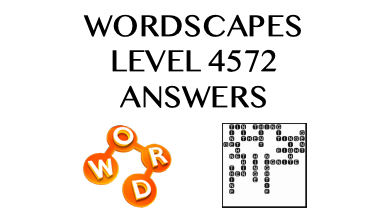 Wordscapes Level 4572 Answers
