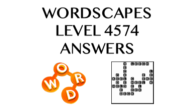 Wordscapes Level 4574 Answers