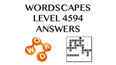 Wordscapes Level 4594 Answers