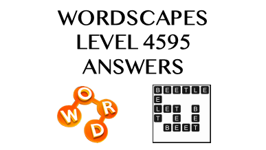 Wordscapes Level 4595 Answers