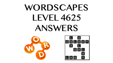 Wordscapes Level 4625 Answers