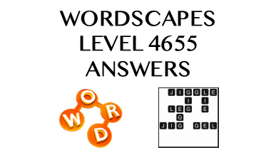 Wordscapes Level 4655 Answers