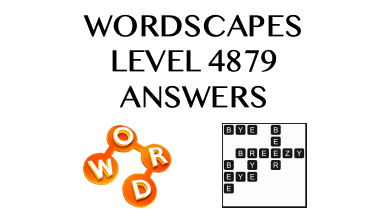 Wordscapes Level 4879 Answers