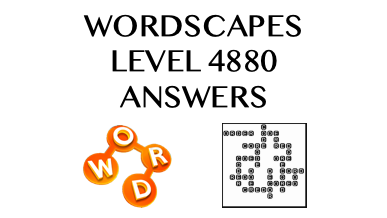 Wordscapes Level 4880 Answers