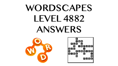 Wordscapes Level 4882 Answers