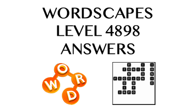 Wordscapes Level 4898 Answers