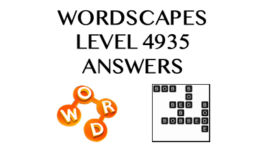 Wordscapes Level 4935 Answers