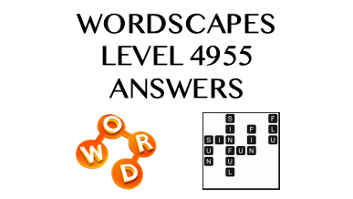 Wordscapes Level 4955 Answers