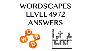 Wordscapes Level 4972 Answers