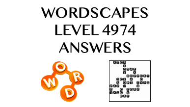 Wordscapes Level 4974 Answers