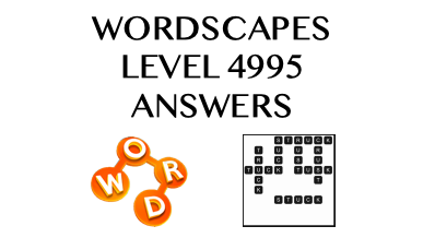 Wordscapes Level 4995 Answers