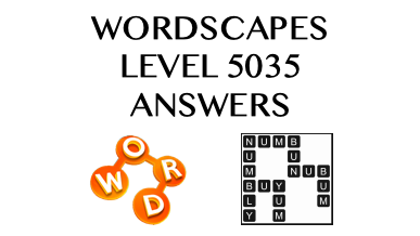 Wordscapes Level 5035 Answers