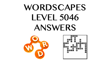 Wordscapes Level 5046 Answers