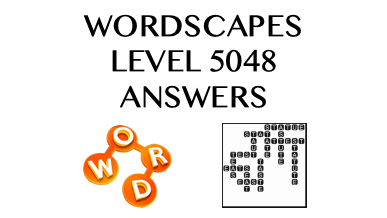 Wordscapes Level 5048 Answers