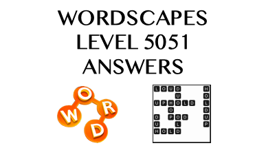 Wordscapes Level 5051 Answers