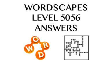 Wordscapes Level 5056 Answers