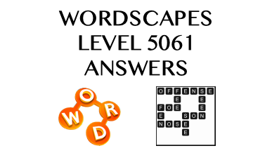 Wordscapes Level 5061 Answers