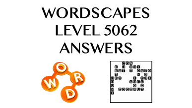 Wordscapes Level 5062 Answers