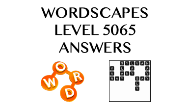 Wordscapes Level 5065 Answers