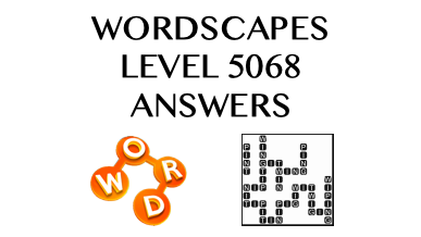 Wordscapes Level 5068 Answers