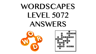 Wordscapes Level 5072 Answers