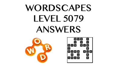 Wordscapes Level 5079 Answers