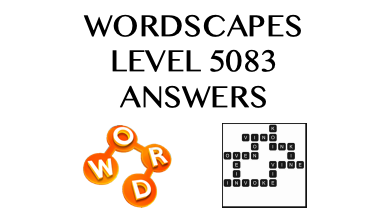 Wordscapes Level 5083 Answers