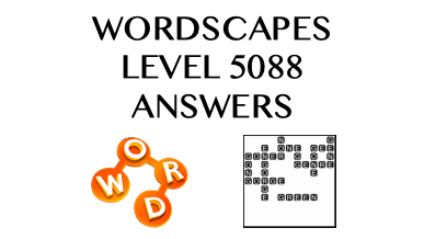 Wordscapes Level 5088 Answers