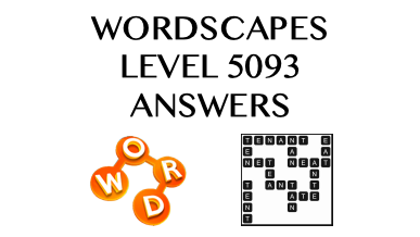 Wordscapes Level 5093 Answers