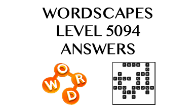 Wordscapes Level 5094 Answers