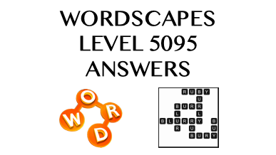 Wordscapes Level 5095 Answers