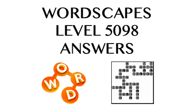 Wordscapes Level 5098 Answers