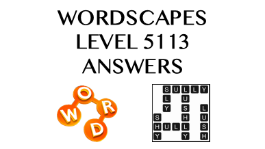 Wordscapes Level 5113 Answers