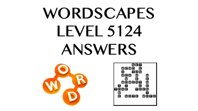 Wordscapes Level 5124 Answers