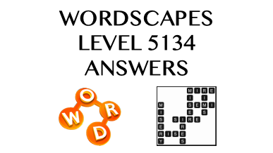 Wordscapes Level 5134 Answers