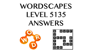 Wordscapes Level 5135 Answers