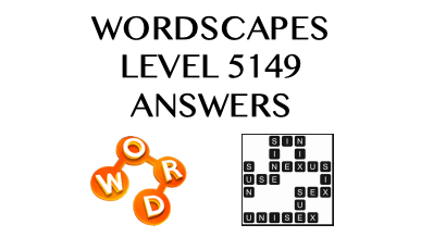 Wordscapes Level 5149 Answers