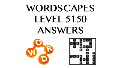 Wordscapes Level 5150 Answers