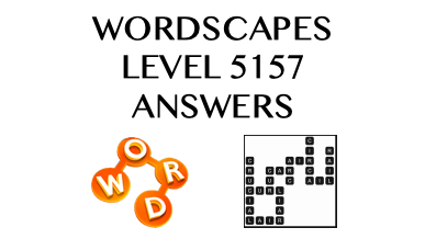 Wordscapes Level 5157 Answers