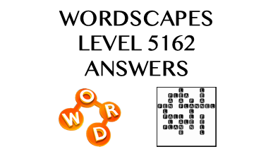 Wordscapes Level 5162 Answers