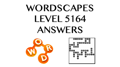Wordscapes Level 5164 Answers