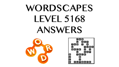 Wordscapes Level 5168 Answers